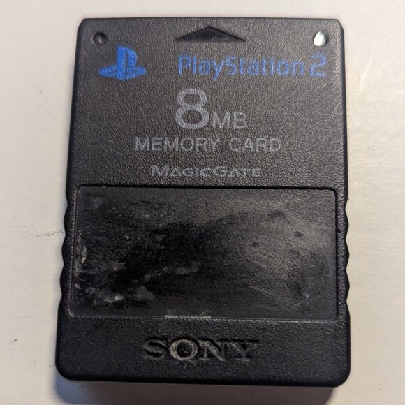 🎮 PS2 Sony 8MB Memory Card and Max Memory 32MB Card – Tested and Working 🎮 - Picture 1 of 2